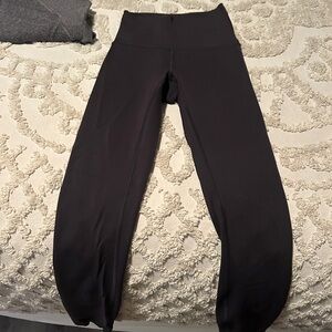 Lululemon black wunder under black, size 0 leggings!